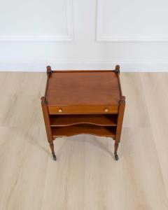 French 20th Century Cherrywood Bedside Table - 4699053