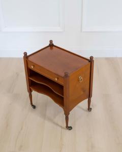 French 20th Century Cherrywood Bedside Table - 4699067