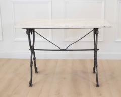 French 20th Century Conservatory Bistro Table - 4722897