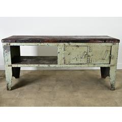 French 20th Century Industrial Work Bench - 4342443