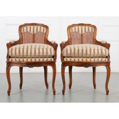 French 20th Century Louis XV Style Pair of Chairs - 2499918