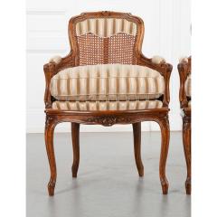 French 20th Century Louis XV Style Pair of Chairs - 2499919