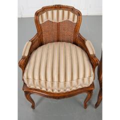 French 20th Century Louis XV Style Pair of Chairs - 2499923