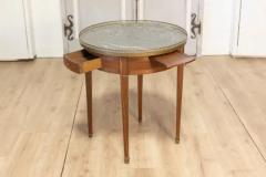 French 20th Century Louis XVI Style Bouillotte Table - 3979854