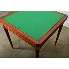 French 20th Century Mahogany Game Table - 4244090