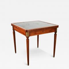 French 20th Century Mahogany Game Table - 4248748
