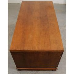 French 20th Century Oak Art Deco Parson Desk - 1587316