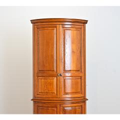 French 20th Century Oak Corner Cabinet - 4615629