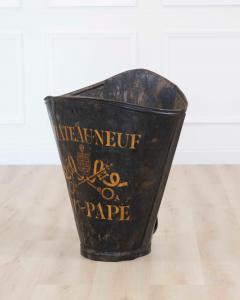 French 20th Century Painted Grape Picking Hod - 4663386