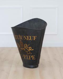 French 20th Century Painted Grape Picking Hod - 4663399
