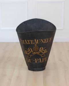 French 20th Century Painted Grape Picking Hod - 4663402