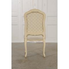 French 20th Century Reproduction Louis XV Style Painted Side Chair - 1782596