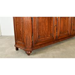 French 20th Century Solid Oak Bibliotheque - 4079506