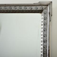 French 20th Century Steel Frame Mirror - 4249745