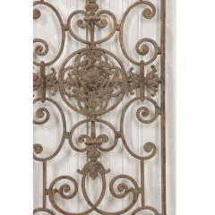 French 20th Century Wrought Iron Grille - 1596429