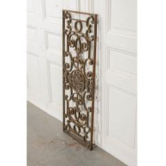 French 20th Century Wrought Iron Grille - 1596432