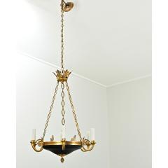 French 8 Light Empire Style Chandelier - 3696912