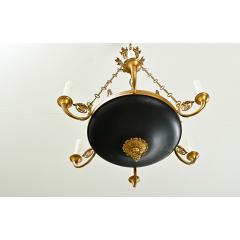 French 8 Light Empire Style Chandelier - 3696983