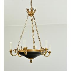 French 8 Light Empire Style Chandelier - 3697029