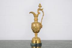 French Antique Brass Gold Plated Urn - 2892151