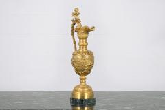 French Antique Brass Gold Plated Urn - 2892157
