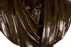 French Antique Bronze Sculpture Bust of Voltaire after Jean Antoine Houdon - 4479742