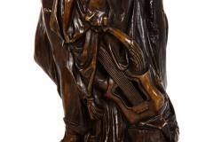 French Antique Bronze Sculpture of Sapho by Jean Baptiste Clesinger ca 1875 - 4487337