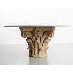 French Antique Cast Concrete Table Base - 1928042