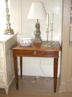 French Antique Directoire Side Table - 782542