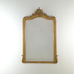 French Antique Giltwood Mirror circa 1880 - 4144560