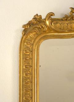 French Antique Giltwood Mirror circa 1880 - 4144567