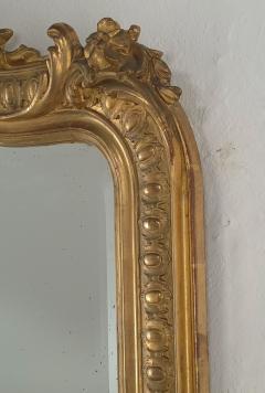 French Antique Giltwood Mirror circa 1880 - 4144569