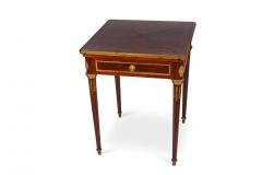 French Antique Ormolu Mounted Mahogany Envelope Games Card Table C 1870 - 2705885