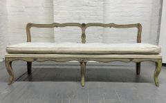 French Antique Painted Bench - 1973361