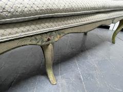 French Antique Painted Bench - 1973363
