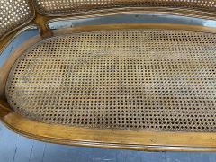 French Antique Style Caned Loveseat - 2121417