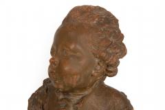 French Antique Terracotta Bust of Compte d Artois by Fernand Cianciani - 4575052