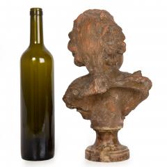 French Antique Terracotta Bust of Compte d Artois by Fernand Cianciani - 4575059