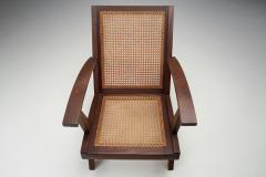 French Armchair with Teak Structure France 1950s - 2188934