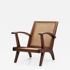 French Armchair with Teak Structure France 1950s - 2200554