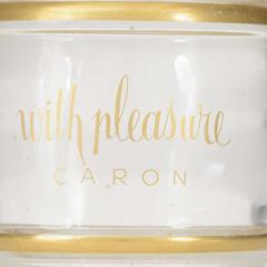 French Art Deco Baccarat Caron Perfume Bottle - 4673878