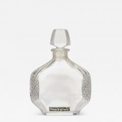 French Art Deco Baccarat Floral Perfume Bottle - 4720884