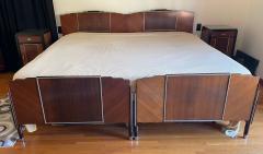 French Art Deco Bedroom Suite King or Twin Size Beds Complete and Matching Set - 4134350