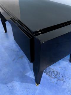 French Art Deco Black Lacquered Executive Desk 1930s - 3155808