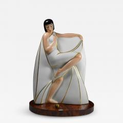 French Art Deco Boudoir Night Lamp - 2463650