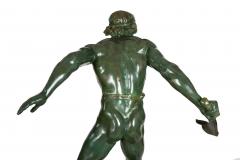 French Art Deco Bronze Sculpture of a Warrior by Ernest Diosi circa 1940 - 4500663