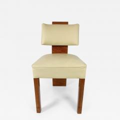 French Art Deco Desk Chair 1940s - 4509279