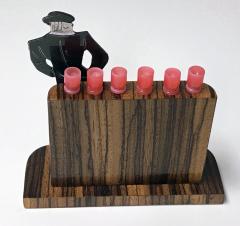 French Art Deco Gentleman at Bar Cocktail Sticks Set Prob Sudre C 1920 - 1176920