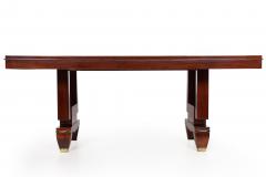 French Art Deco Inlaid Mother of Pearl Rosewood Dining Table circa 1940s - 4499720