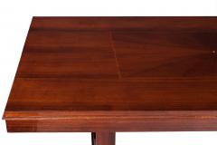 French Art Deco Inlaid Mother of Pearl Rosewood Dining Table circa 1940s - 4499725